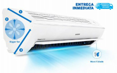Evaporadora Samsung High Wall Triangular AR5000 Evaporadora Samsung High Wall Triangular AR5000